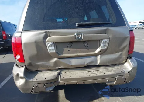 2003 Honda Pilot Ex-L from USA, damaged, VIN 2HKYF18553H545240